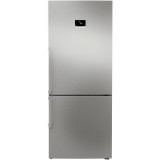 Combina frigorifica BoschKGP76AIC0N, 526 l, NoFrost, Multi Airflow, PerfectFit, Home Connect, VarioZone, Iluminare LED, Clasa C, H 186 cm, Inox Antiam, Bosch