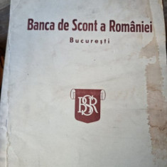 BANCA DE SCONT A ROMANIEI. DAREA DE SEAMA 1945