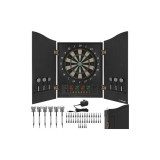 Joc darts, tinta electronica Trizand 27046, cu led, 27 de jocuri, 243 de variante, 16 jucători, 6 săgeți, 50 de v&acirc;rfuri