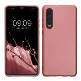 Husa Kwmobile pentru Huawei P30, Roz, Silicon, KWM000009MG010C, Carcasa