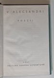 POEZII de VASILE ALECSANDRI , 1961 *FORMAT REDUS