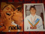 Nadia Comaneci - album / an 1977 ( campioana olimpica absoluta , prima gimnasta care a obtinut nota 10, Montreal 1976 , Canada )