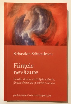 Fiintele nevazute, elementale, apei, pamantului,focului,Spiritele naturii, Entitati astrale, Sebastian Stanculescu, ezoterism,spiritualitate,mitologie foto