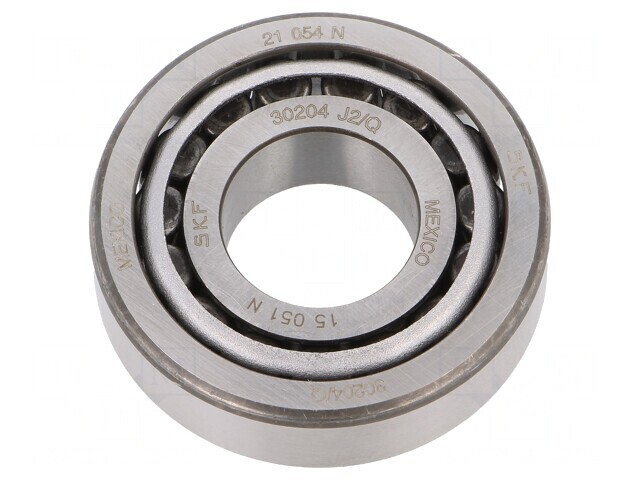 Lagăr conic 20x47x15,25mm oțel SKF 30204 J2/Q