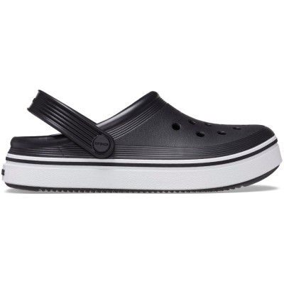 Saboți Crocs Crocband Off Court Clog Kids Negru - Black foto