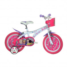 Bicicleta pentru fetite Barbie, 16 inch, maxim 60 kg, 5 ani+ foto