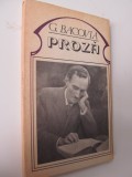 Proza - G. Bacovia