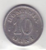 Romania 1900 10 bani, Cupru (arama)