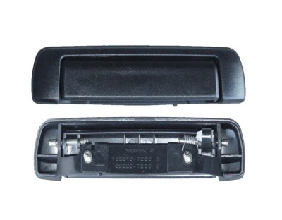 Maner usa exterior DAEWOO TICO (KLY3), 1991-2000, fata, partea dreapta, negru / texturt; fara garnitura foto