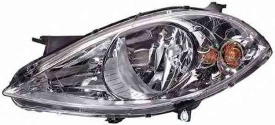 Far Mercedes Clasa A (W169) 09.2004-05.2008 AL Automotive lighting partea Dreapta, tip bec H7+H7 , reglaj pneumatic, fara lupa foto