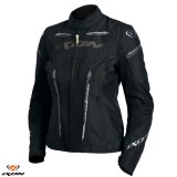 Geaca (jacheta) femei pentru scuter - motocicleta Racing/Roadster Ixon vara model Striker AIR WPL LS culoare: negru Negru L