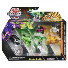 Bakugan S4 Pachet Starter 4 Piese Blitz Fox foto