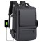 Rucsac Calatorie, Laptop 17&quot;, pentru Avion, Multifunctional, Impermeabil, Extensibil, USB, 40 L, Negru, OBRALIX&reg;