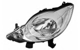 Far Peugeot 107 09.2005-05.2012 TYC partea Stanga tip bec H4