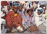 bnk cp Nigeria - Grup in costume populare - Lagos - circulata