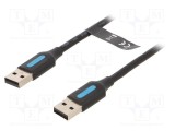 Cablu USB 2.0 VENTION A nichelat 0,25m