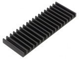 Radiator Aluminiu Anodizat 50x140x10mm