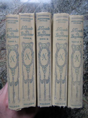 Alexandre Dumas - Le vicomte de Bragelonne/VICONTELE DE BRAGELONNE 5 VOL foto