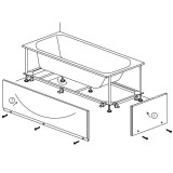 Cumpara ieftin Masca frontala, Kolpasan, pentru cada Betty 120 x 70 cm, alb