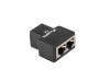 Cuplaj inline RJ45 2x RJ45 ecranat