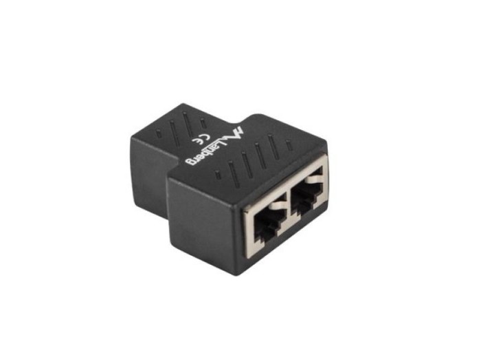Cuplaj inline RJ45 2x RJ45 ecranat