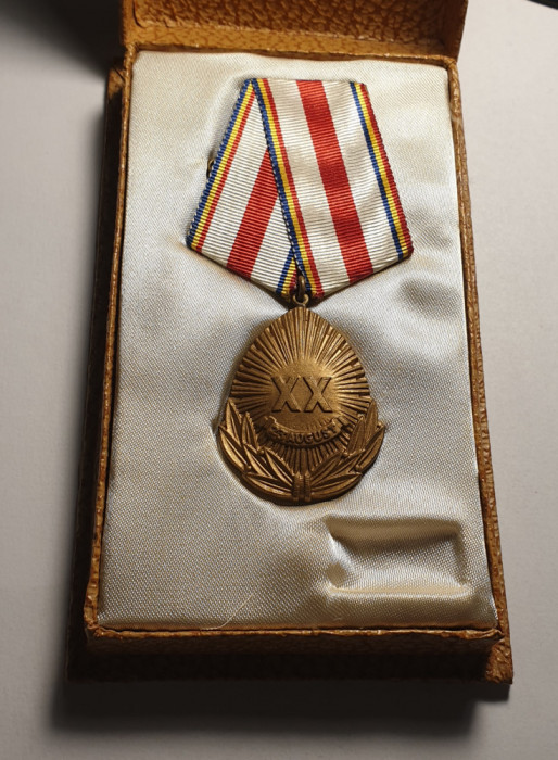 Medalia a XX 20 a Aniversare a Eliberarii Patriei 1944 1964