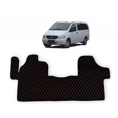 Covor pres Lux piele romb dedicat Mercedes Vito W639 2003-2014