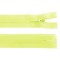 Fermoar ascuns nedetasabil Crisalida, lungime 50 cm Galben neon