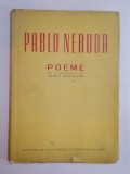 POEME de PABLO NERUDA , IN ROMANESTE DE EUGEN JEBELEANU SI ILUSTRATII DE FLORICA CORDESCU