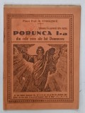 PORUNCA I-a DIN CELE ZECE ALE LUI DUMNEZEU de N. STOICESCU , ANII '20 - '30