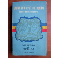 Virgiliu Ene - Unirea principatelor romane oglindita in literatura