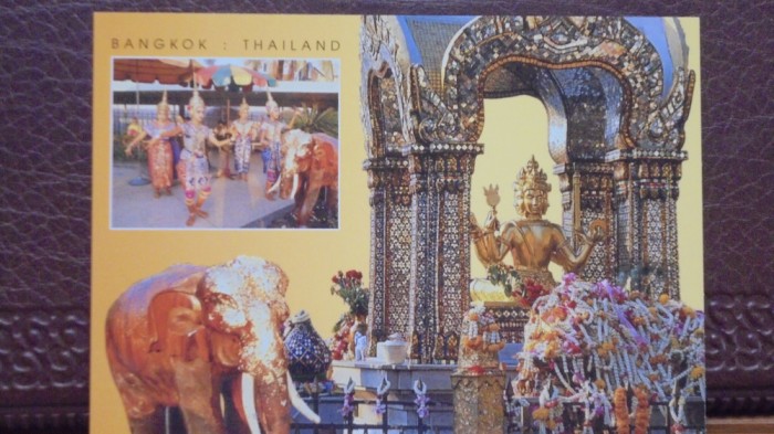 TAILANDA - ERAWAN - ALTARUL TEMPLULUI DEDICAT ZEITATII SIVA, RELIGIE HINDUSA -