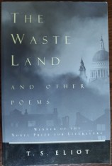 T. S. ELIOT - THE WASTE LAND AND OTHER POEMS (Harvest/Harcourt - LIMBA ENGLEZA)