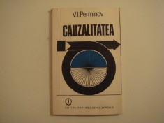 Cauzalitatea in filosofie si stiinta - V.I. Perminov 1988 foto