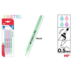 Set 4 pixuri in culori pastelate