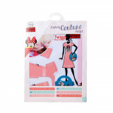 Set de croitorie hainute pentru papusi Couture Disney Twiggy Minnie, Dress Your Doll EduKinder World