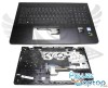 Tastatura HP Neagra 15 CB cu Palmrest negru iluminata backlit, 926894 001 cu Palmrest negru iluminata backlit