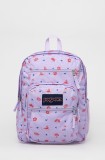 Jansport rucsac culoarea violet, mare, modelator