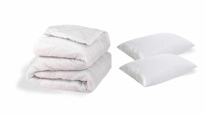Set Confort Somnart pilota 200x220 cm + 2 perne 50x70 cm, microfibra foto