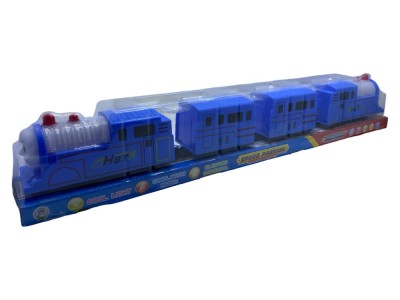 Trenulet de jucarie tip Thomas cu sunet si lumini foto