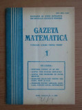 Gazeta matematica nr. 1 / 1981