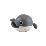 Jucărie de baie pentru copii eMazing, forma balena, culoare Gri