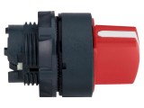 Comutator rotativ 22mm, 2 poziții stabile, roșu, IP66