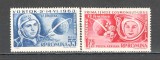 Romania.1963 Posta aeriana-Cosmonautica Vostok 5 si 6 ZR.194, Nestampilat