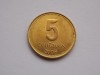 5 CENTAVOS 2008 ARGENTINA, America Centrala si de Sud