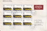 Cumpara ieftin FILATELIE TEMATICA - PLIC ANGLIA / MAREA BRITANIE TEMATICA TRANSPORT TRENURI
