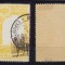 Expozitia Generala 1906 eroare timbru 2.50 Lei centru deplasat stampila speciala