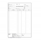 Aviz Insotire Marfa A4, 3 Ex, 50 Seturi/Carnet - Formular Tipizat Autocopiativ, Brandpaper