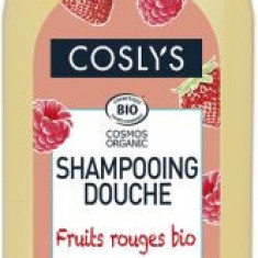 Gel de dus si sampon bio cu fructe de padure, 750ml, Coslys