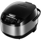 Multicooker HMCK-5BK, 5 L, Vas antiadeziv, 11 programe, Timer, Control Touch, Functie mentinere la cald, Negru, Heinner